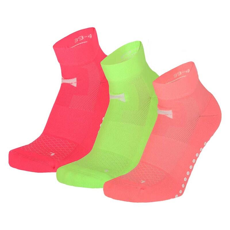 Xtreme chaussettes de yoga 6 paires Néon