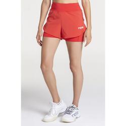 Short pádel mujer FIT - PRO rojo NOX