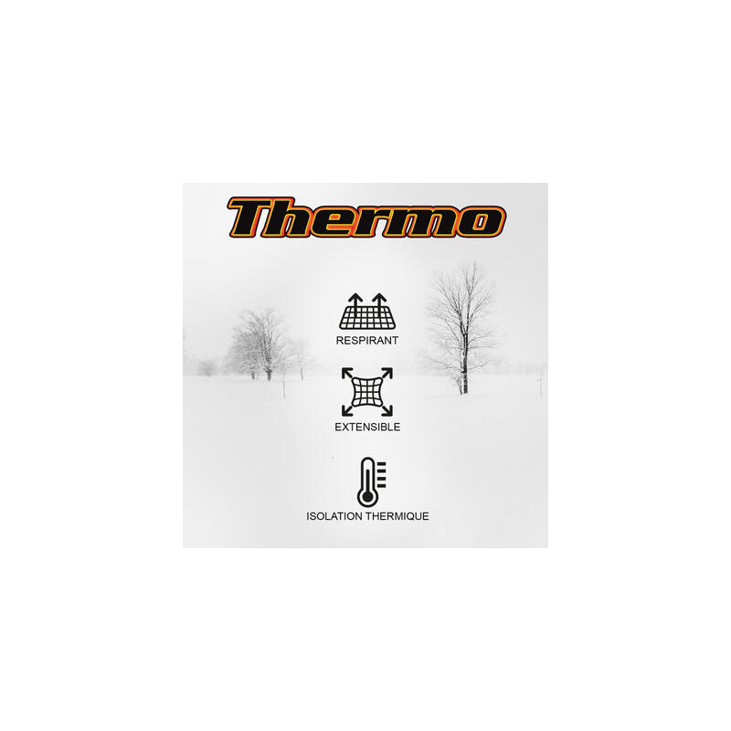 Heren V-hals thermo Anti-Cold T-shirt