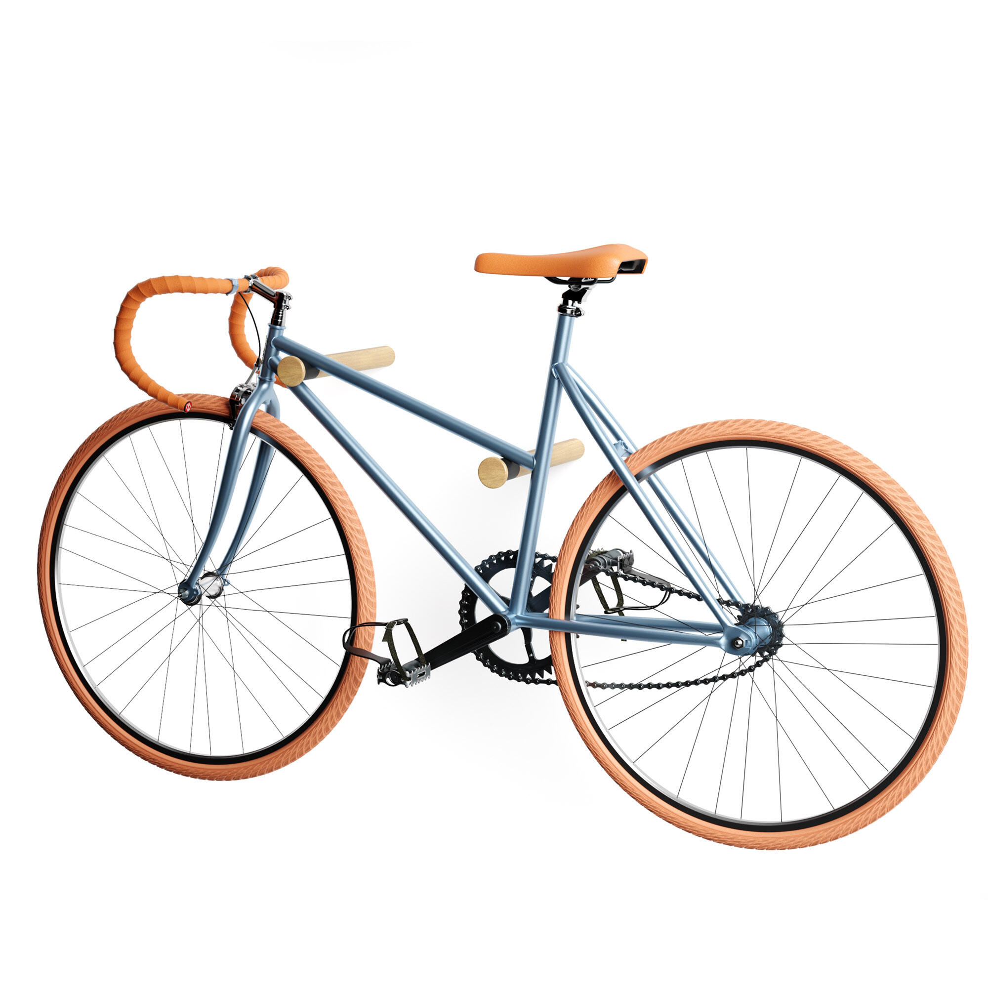 Soporte regulable 31 cm para bicicleta con marco inclinado Incluye tornillos 4/5