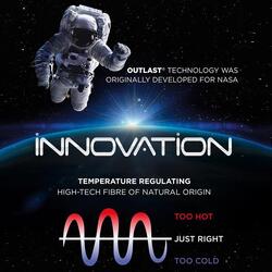 Body col V manches longues innovation régulateur de température