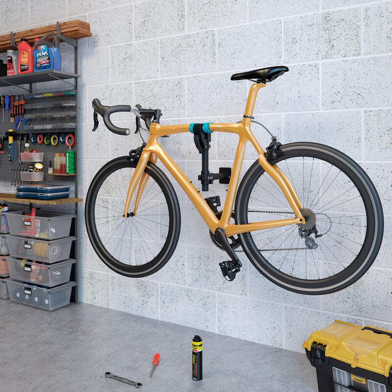Soporte de bicicleta para taller con varias posiciones Incluye tornillos