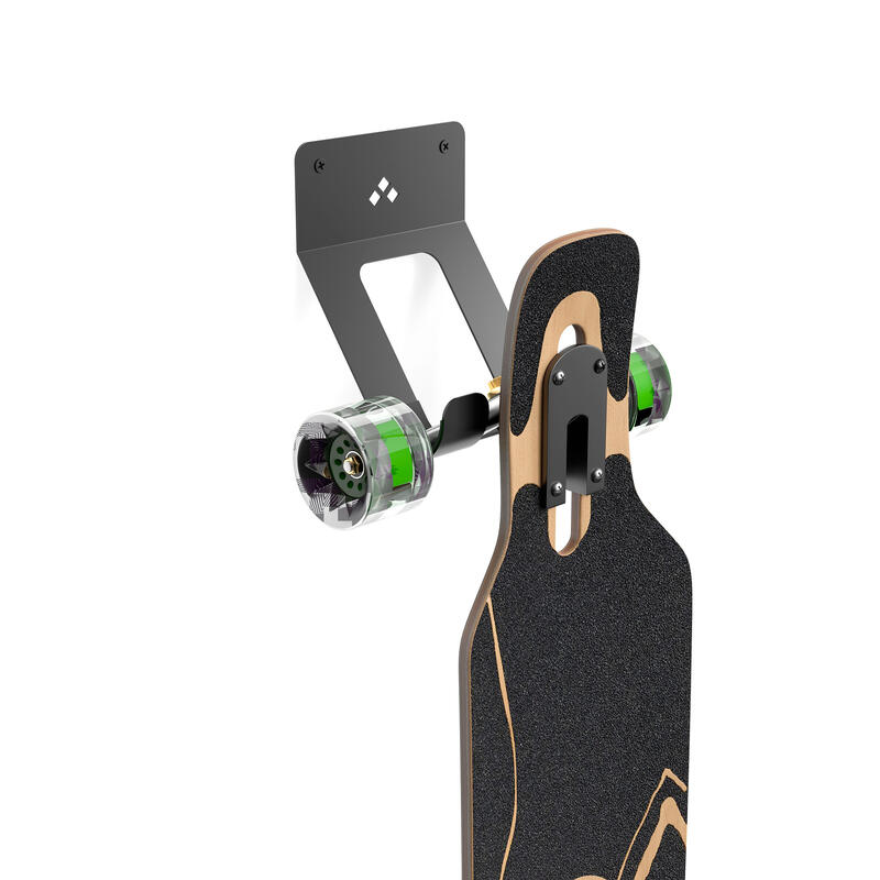 Soporte de pared para scooter con protector para manillar y pared y tornillos