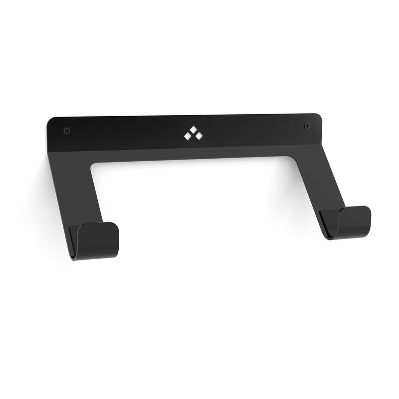 Soporte de pared para scooter eléctrico con protector para manillar y pared