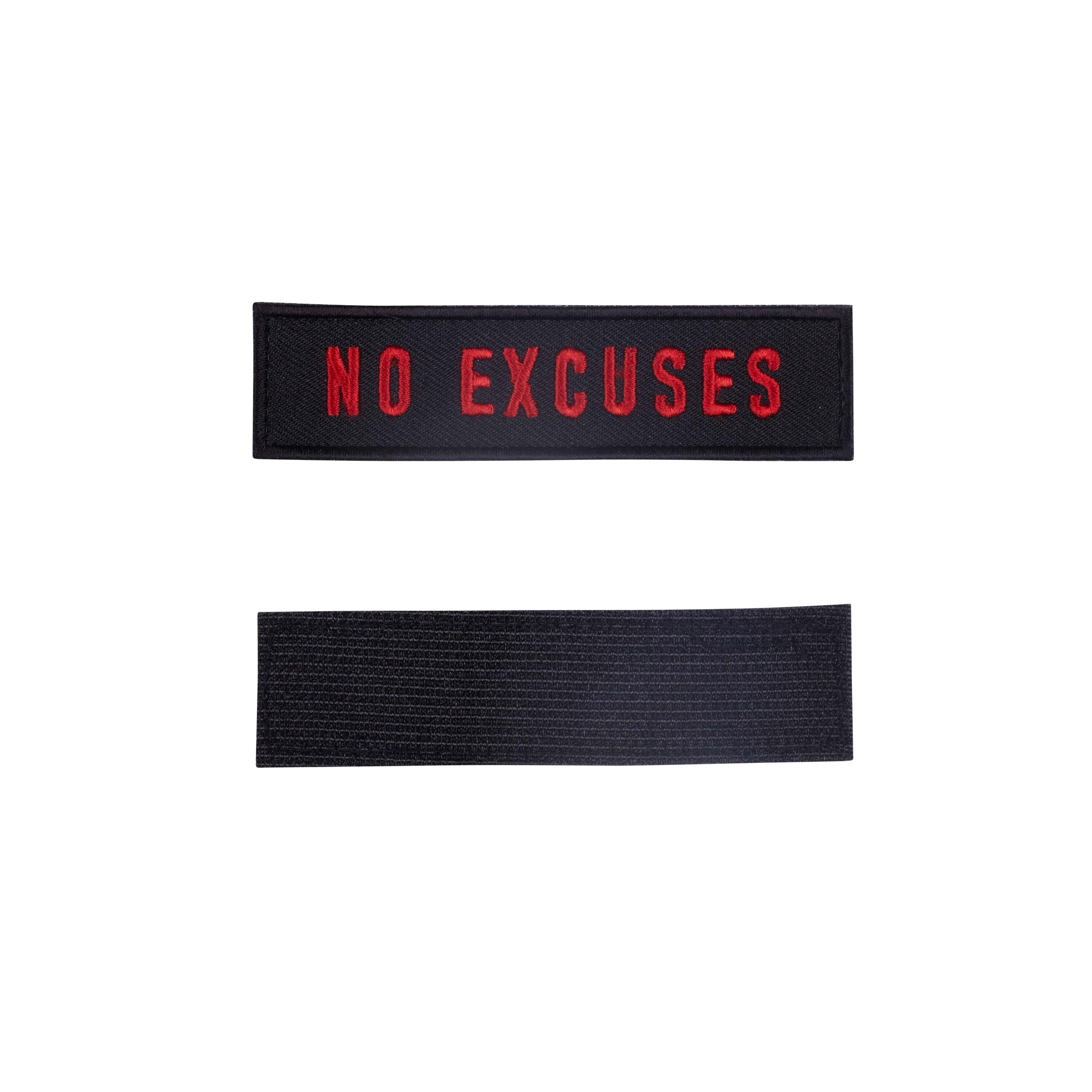 Patch de Velcro No Excuses Elitex Training 3/4