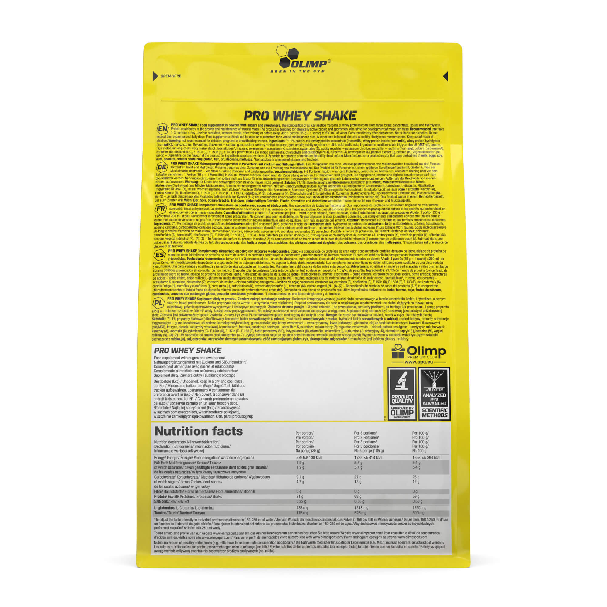 Odżywka białkowa Olimp Pro Whey Shake - 700 g Wanilia 2/3