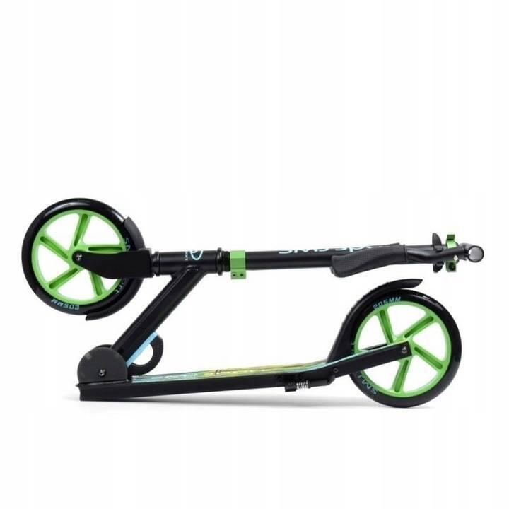 Patinete adulto de aluminio SMJ Sport NL-100-205, verde