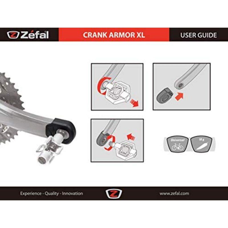 Protection manivelle Zefal Armor XL Noir 3/5
