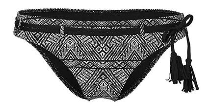 O´neill Bikini Hose Hip fit Belted schwarz /weiß