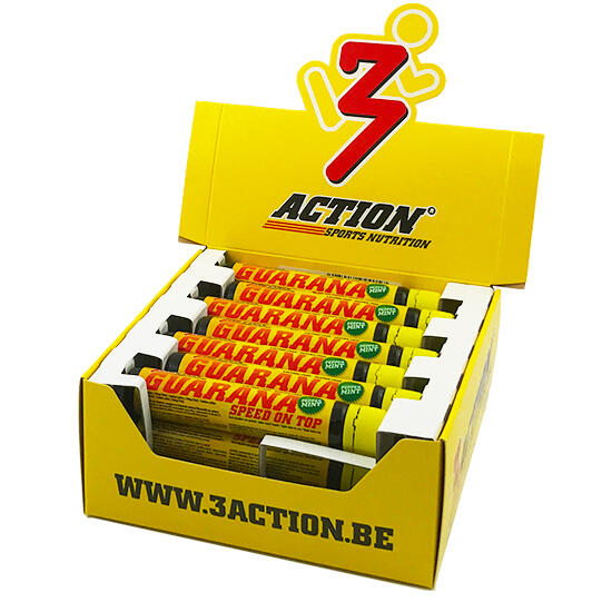 3ACTION GUARANA 25ML - DOOS 21 AMPULLEN