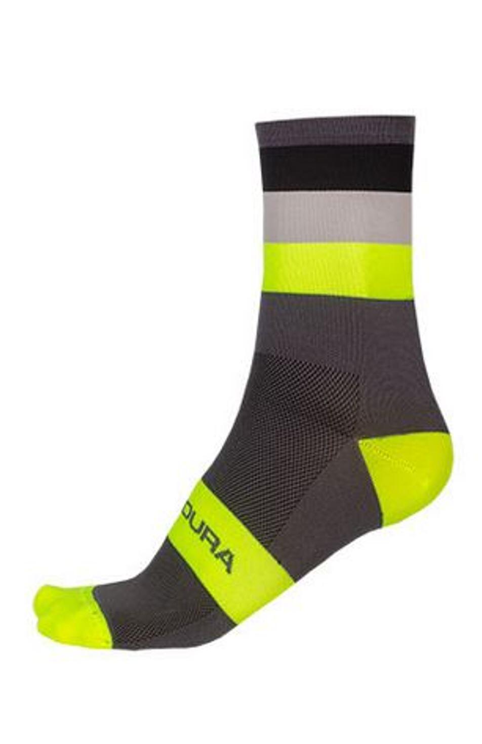 Endura Fahrradsocken BANDWIDTH Hi-Viz Yellow 1/1