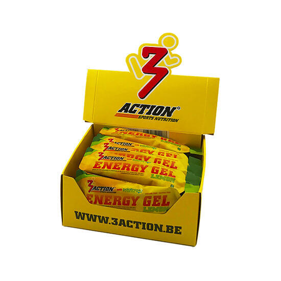 ENERGY GEL CITRON 34G - BOITE 25 PIECES