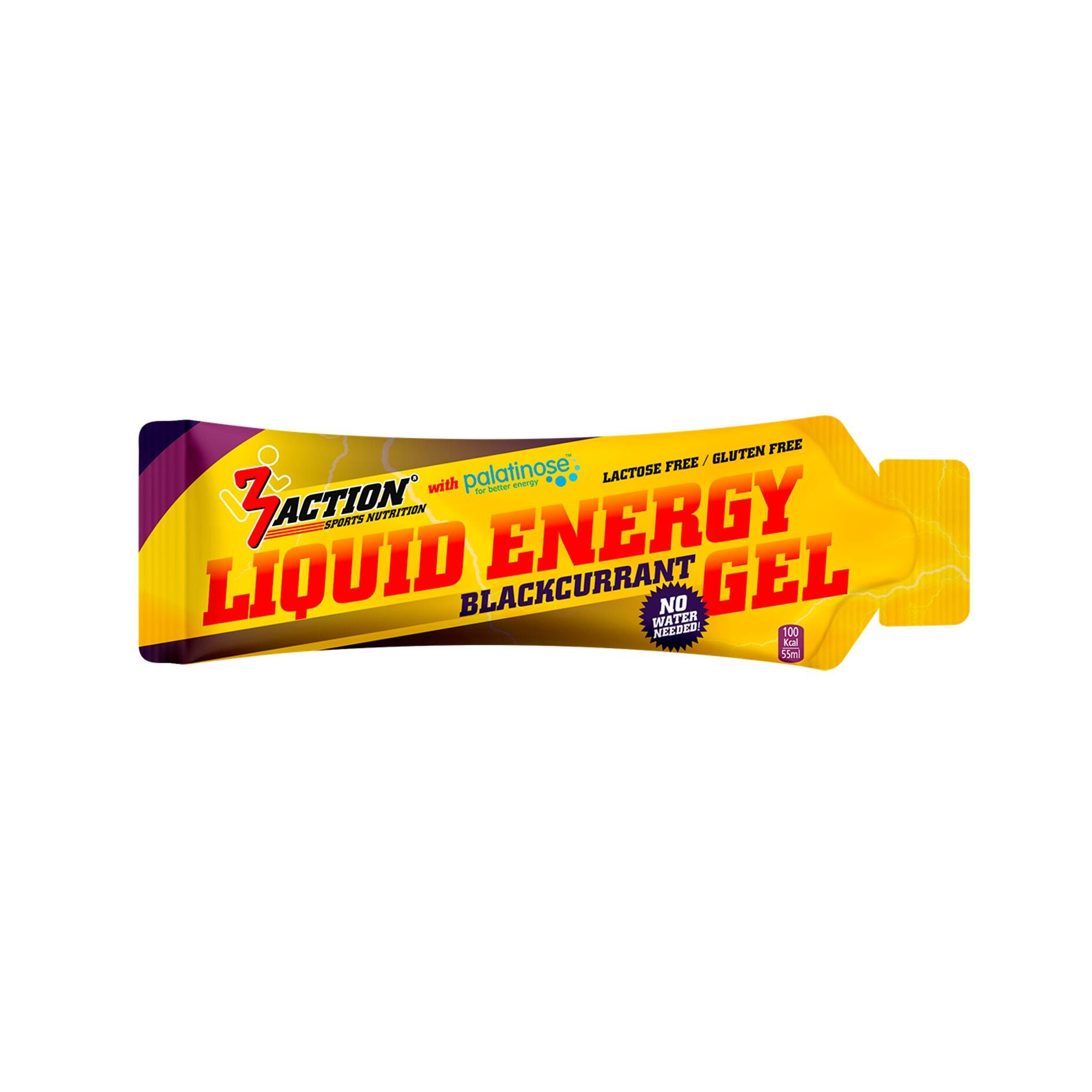 LIQUID ENERGY GEL BLACKCURRANT 55ML -  DOOS 15 GELS 2/3