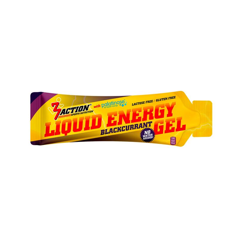 LIQUID ENERGY GEL BLACKCURRANT 55ML -  DOOS 15 GELS