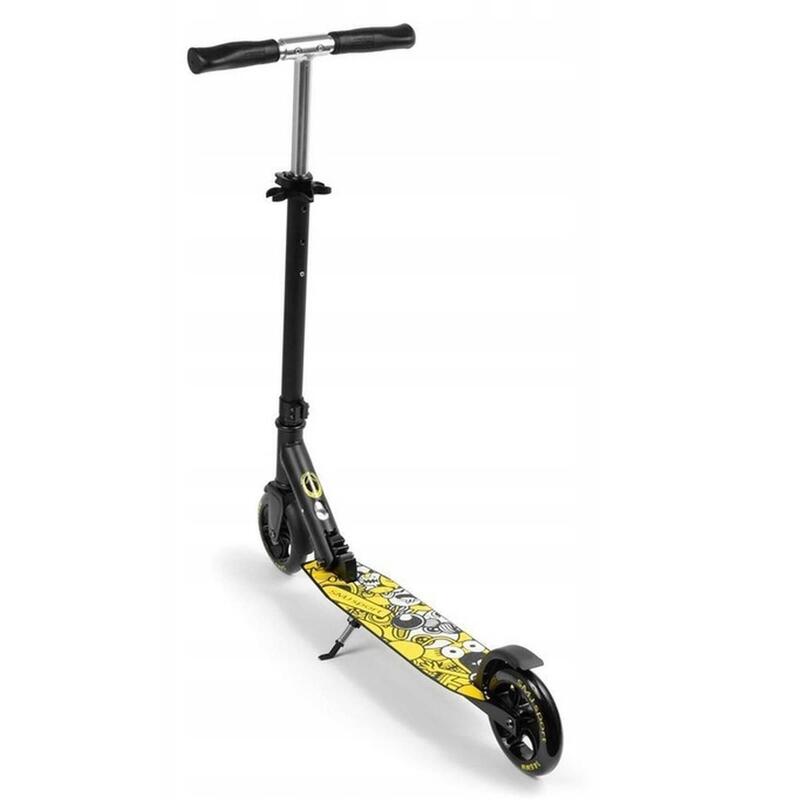 Patinete scooter niño aluminio SMJ NL-500-145, amarillo