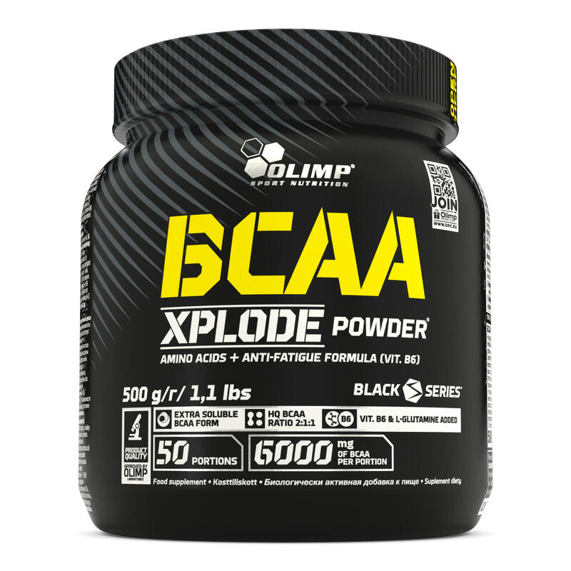 Aminokwasy Olimp BCAA Xplode Powder® - 500 g Pomarańcza