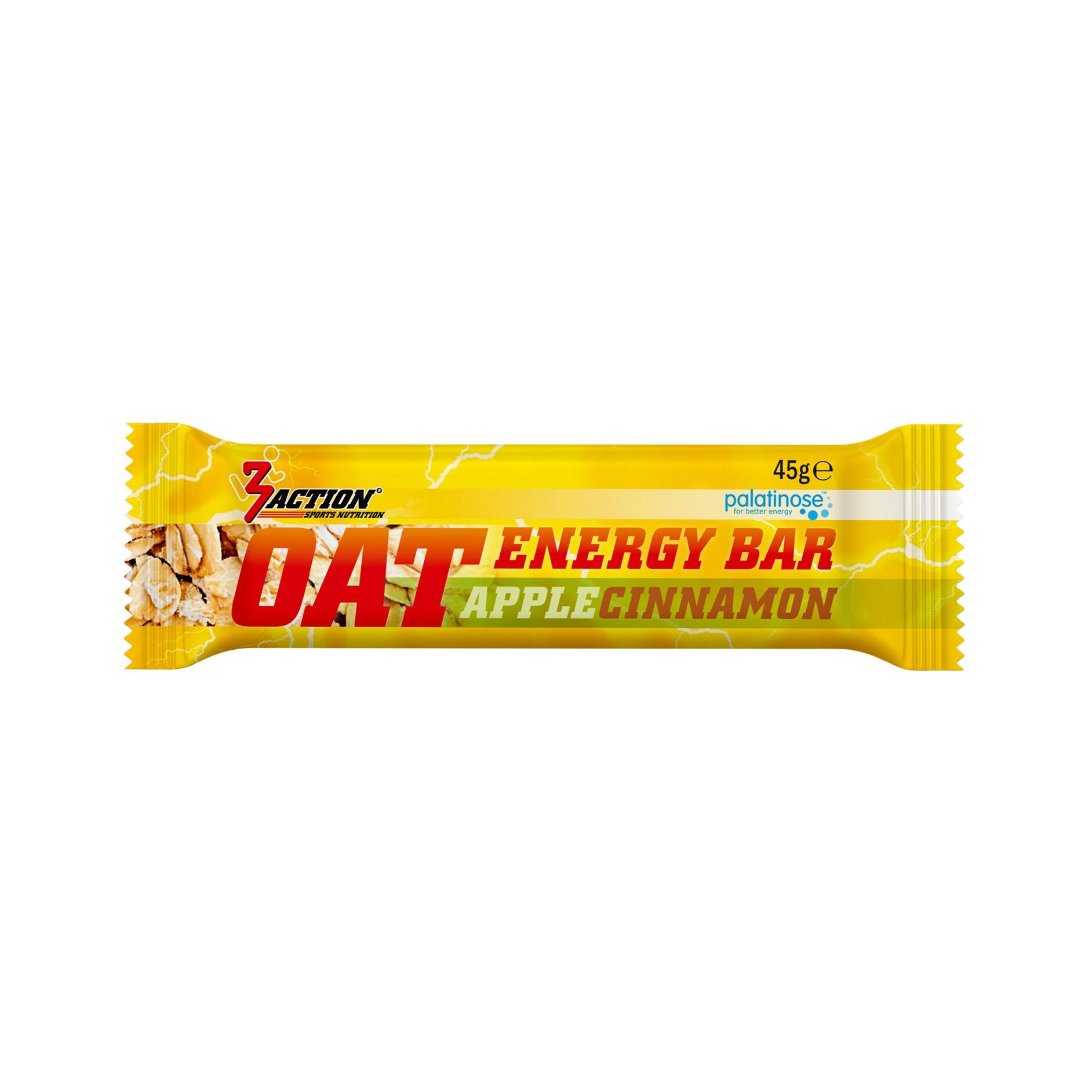OAT ENERGY BAR POMMES CANNELLE 45G - BOITE 20 BARRES 2/3