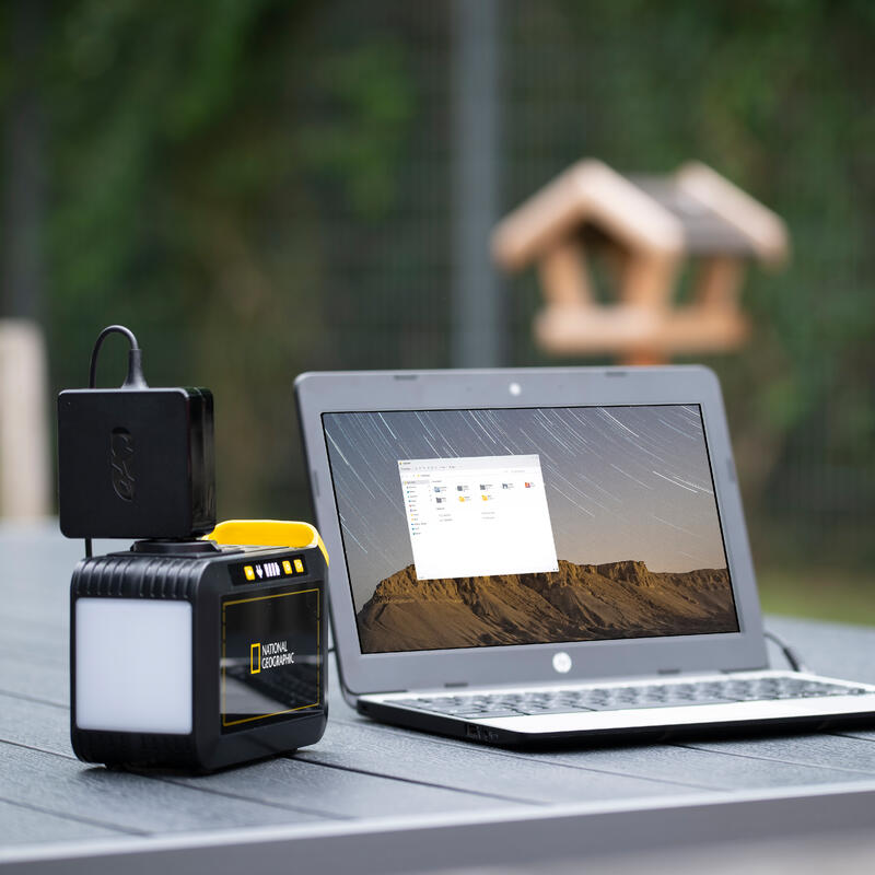 KIT Batterie portable 89W + Panneau solaire 21W Super léger(1 Kg),Voyage,Camping