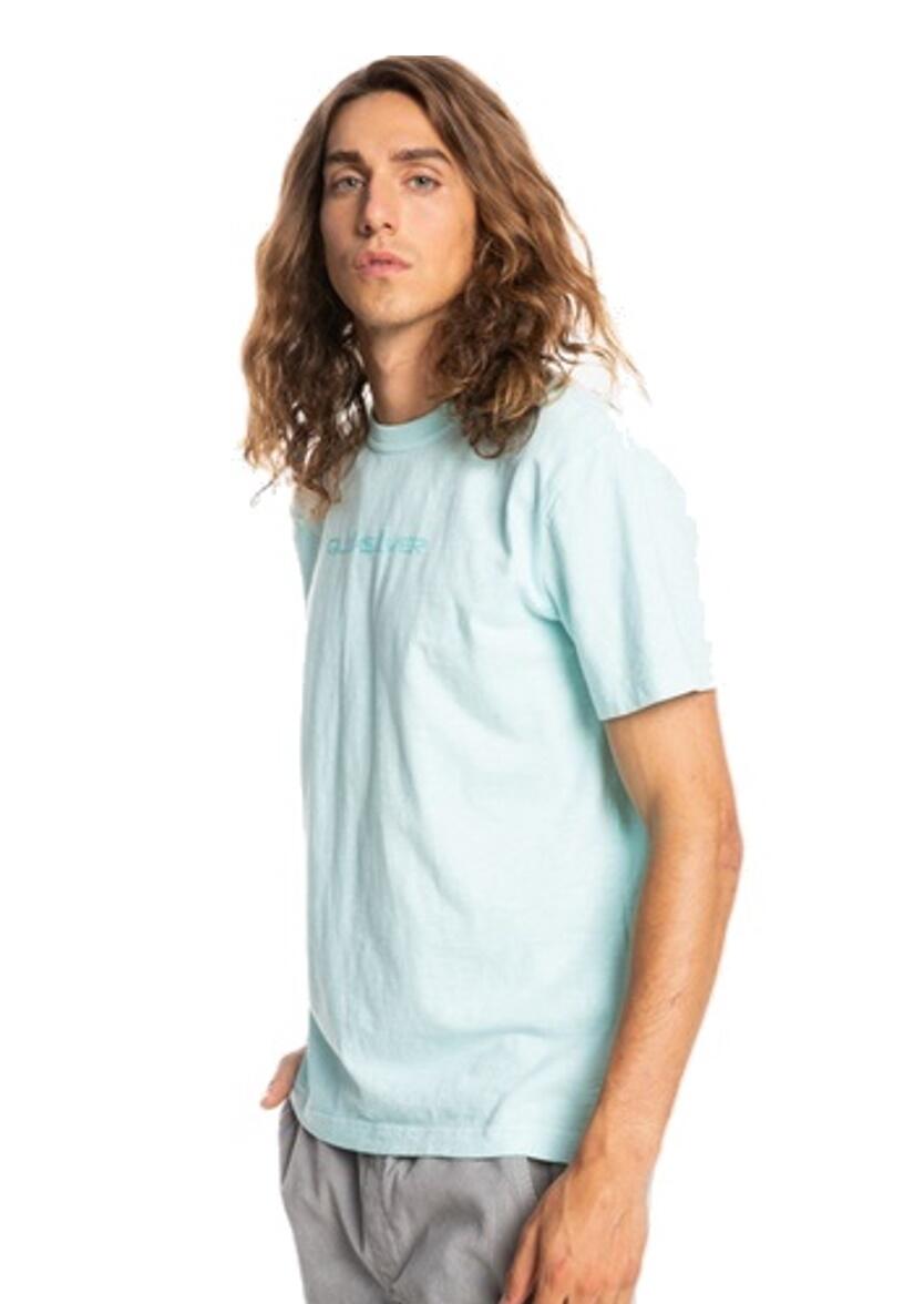 QUIKSILVER Quiksilver T-Shirt Natural Dye türkis 2/3