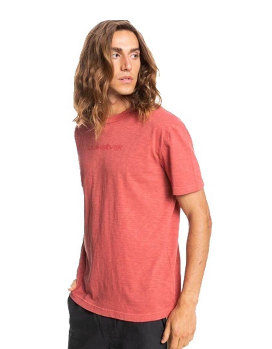 QUIKSILVER Quiksilver T-Shirt Natural Dye rot 2/3