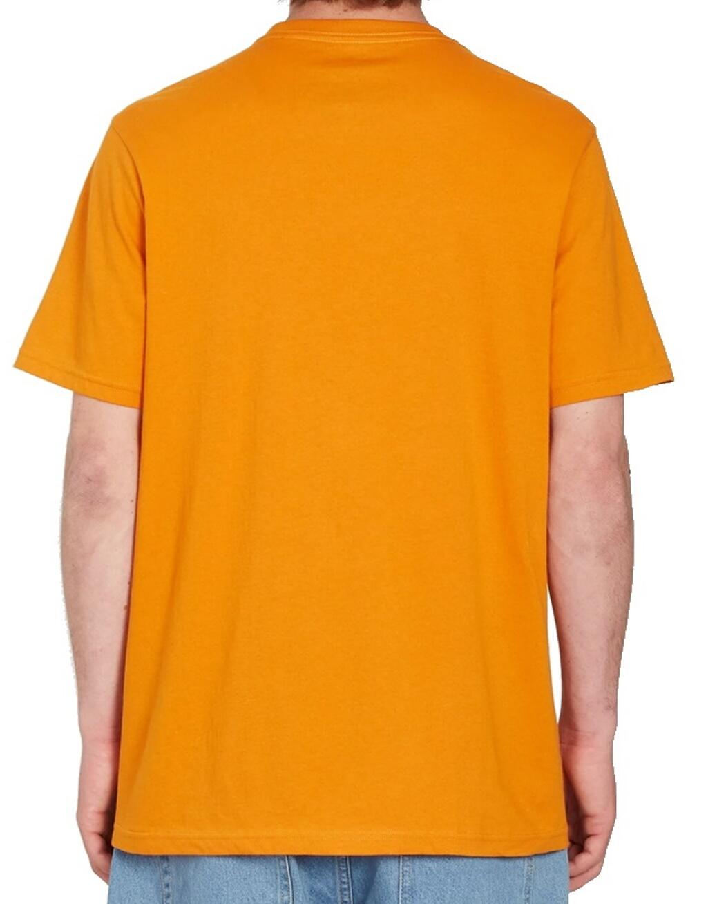VOLCOM Volcom T-Shirt Justin Hager In Type orange 2/2