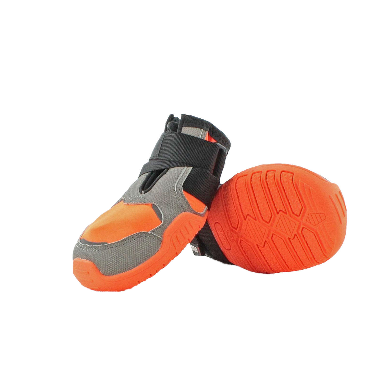 I-dog - Chaussures I-dog Khan Pad N'Protect Polar Orange (lot De 2) - Chaussures Pour Chien - Orange - 50 Mm - Decathlon