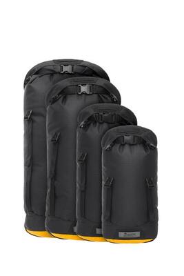 eVent Packsack eVAC Compression Dry Bag HD jet black