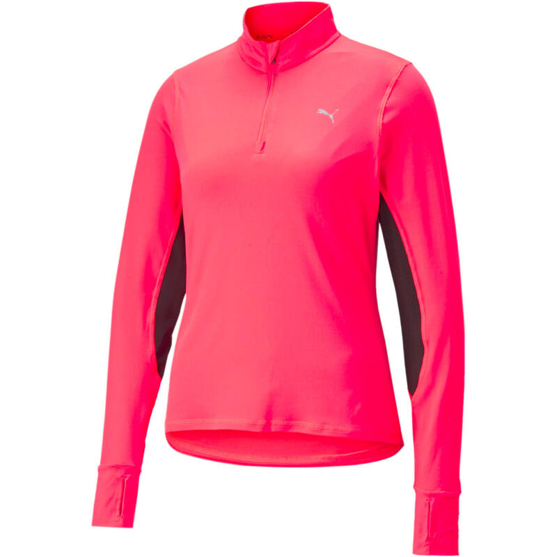 Maglia a maniche lunghe da donna Puma Favorite Rosa