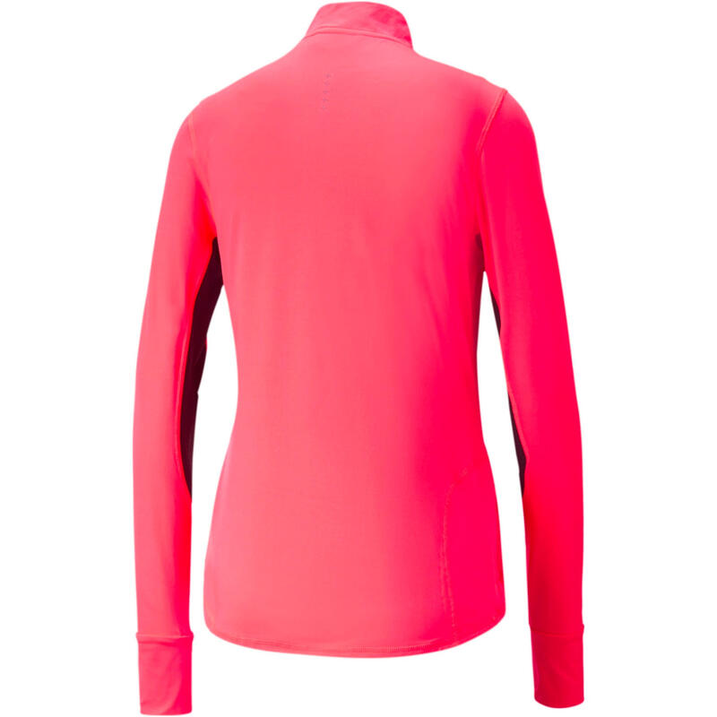 Maglia a maniche lunghe da donna Puma Favorite Rosa