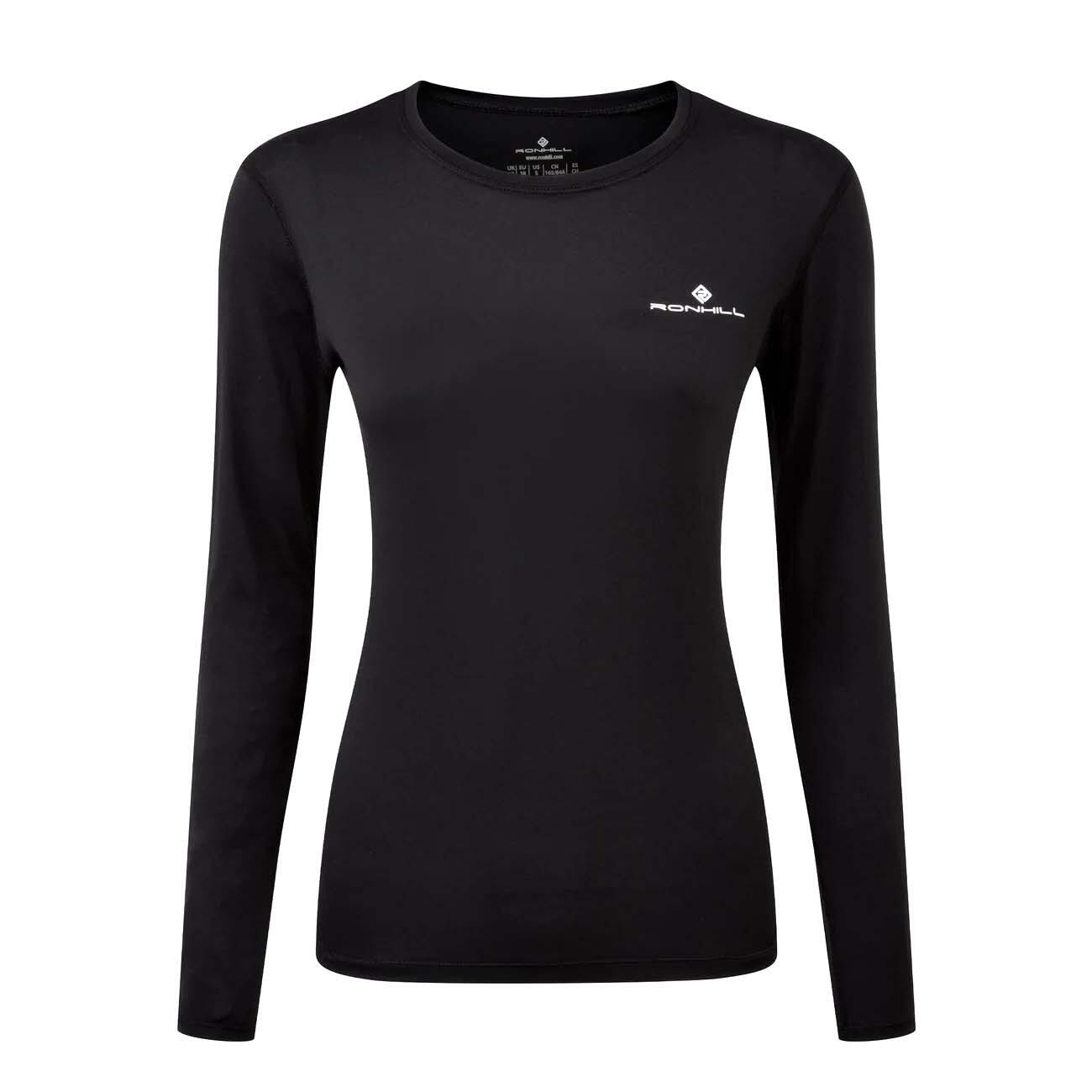 RONHILL Ronhill Core Womens Long Sleeve Running T-Shirt Black