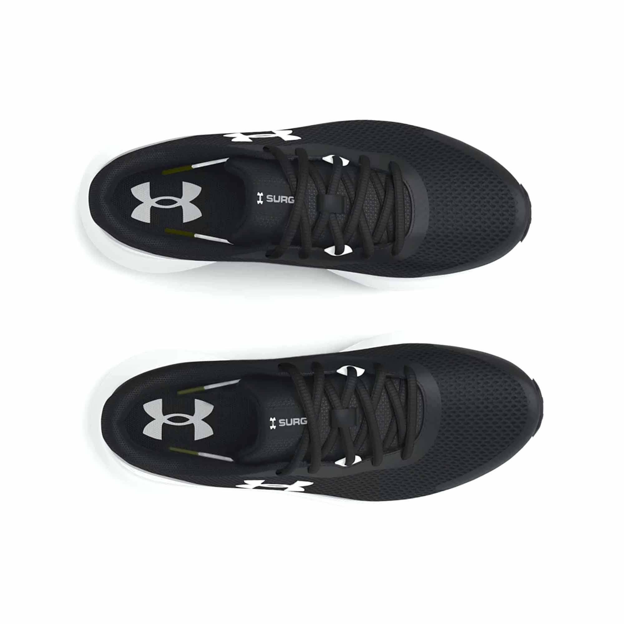 Scarpe Sportive Logo Donna Under Armour Nero Bianco 5/5