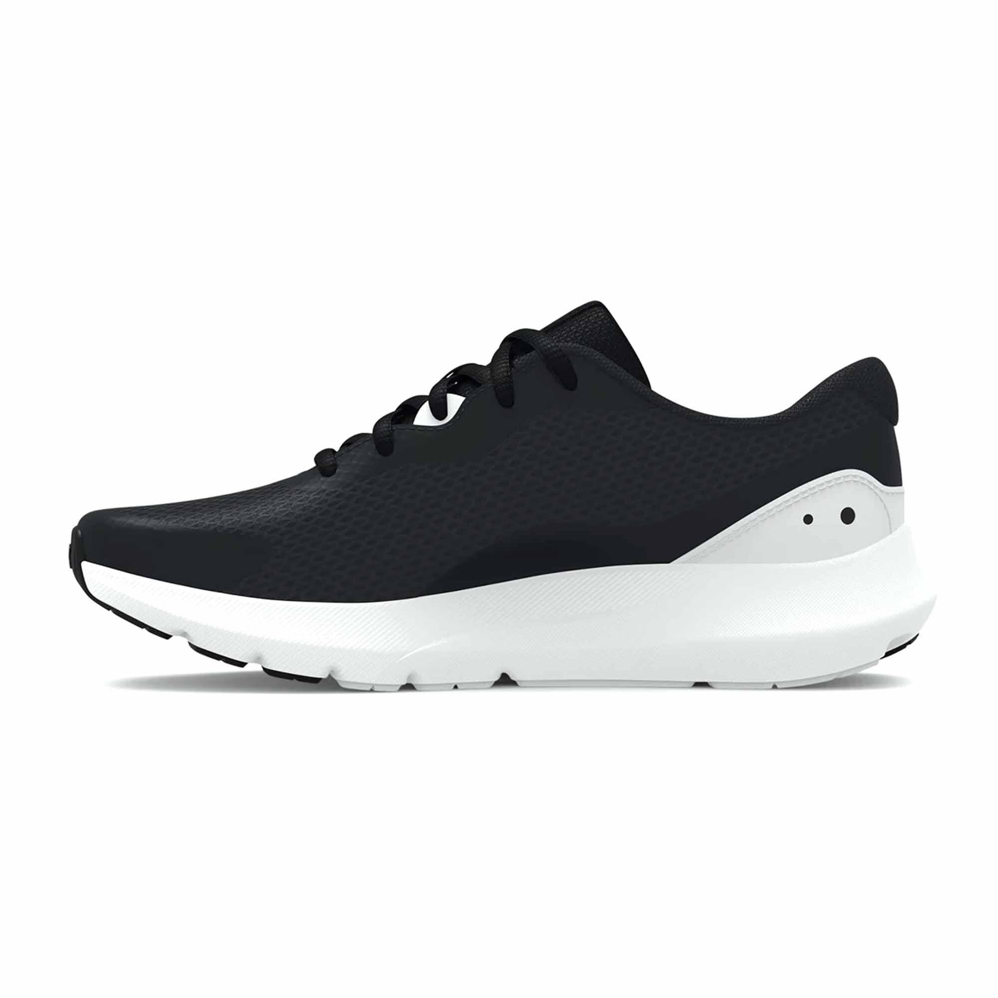 Scarpe Sportive Logo Donna Under Armour Nero Bianco 3/5