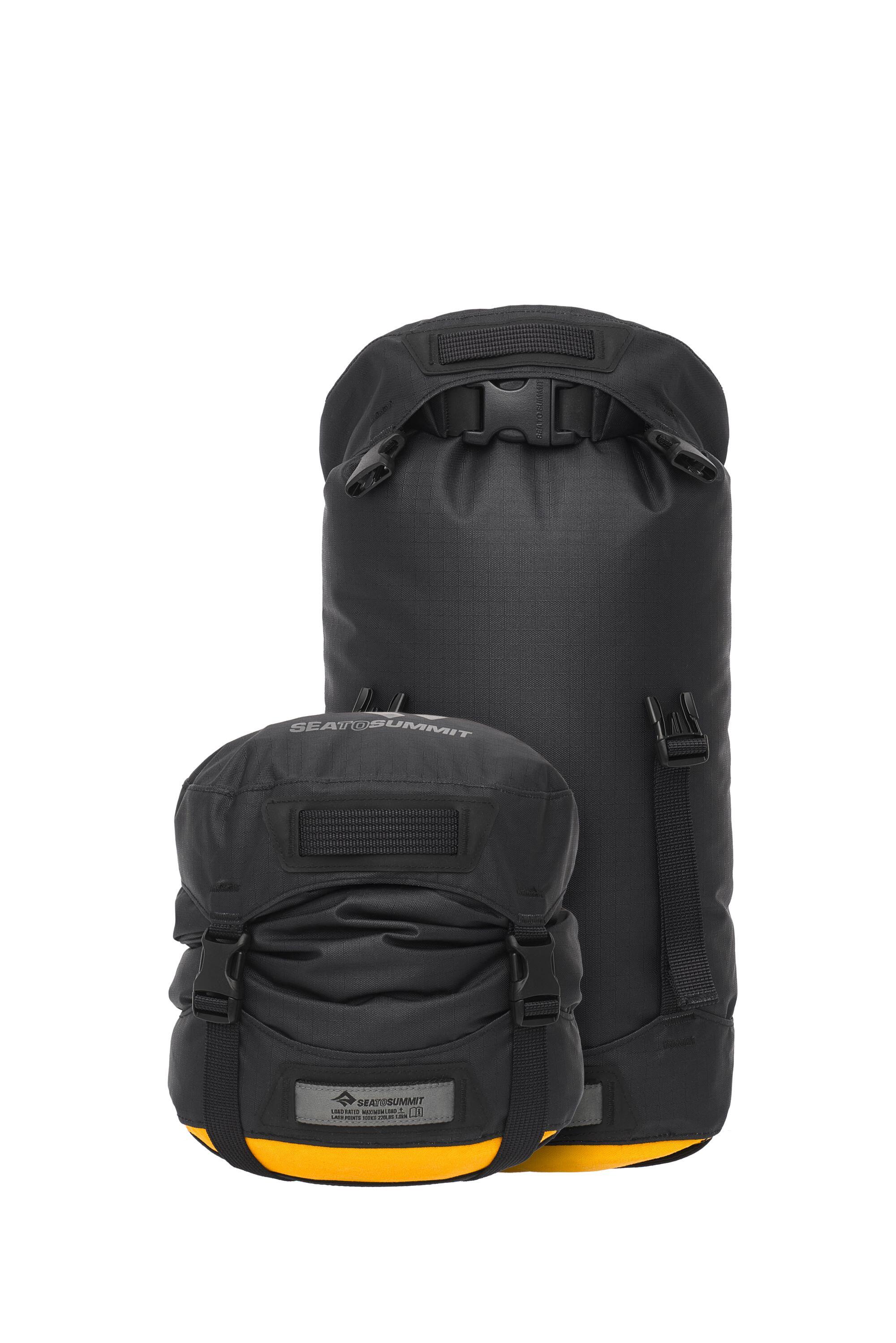 eVent Packsack eVAC Compression Dry Bag HD jet black 3/7
