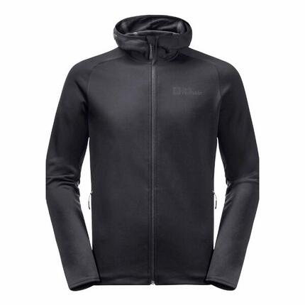 Herren Fleecejacke Jack Wolfskin Baiselberg Hooded Fz