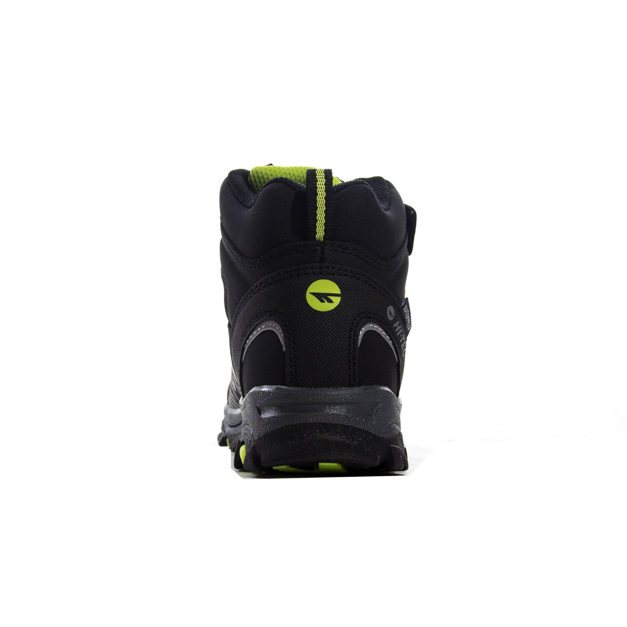 HI-TEC Hi-Tec Blackout Mid Wp Jr Wandelschoenen Hoge Hiel ZWART/LIMOEN 31 5/7