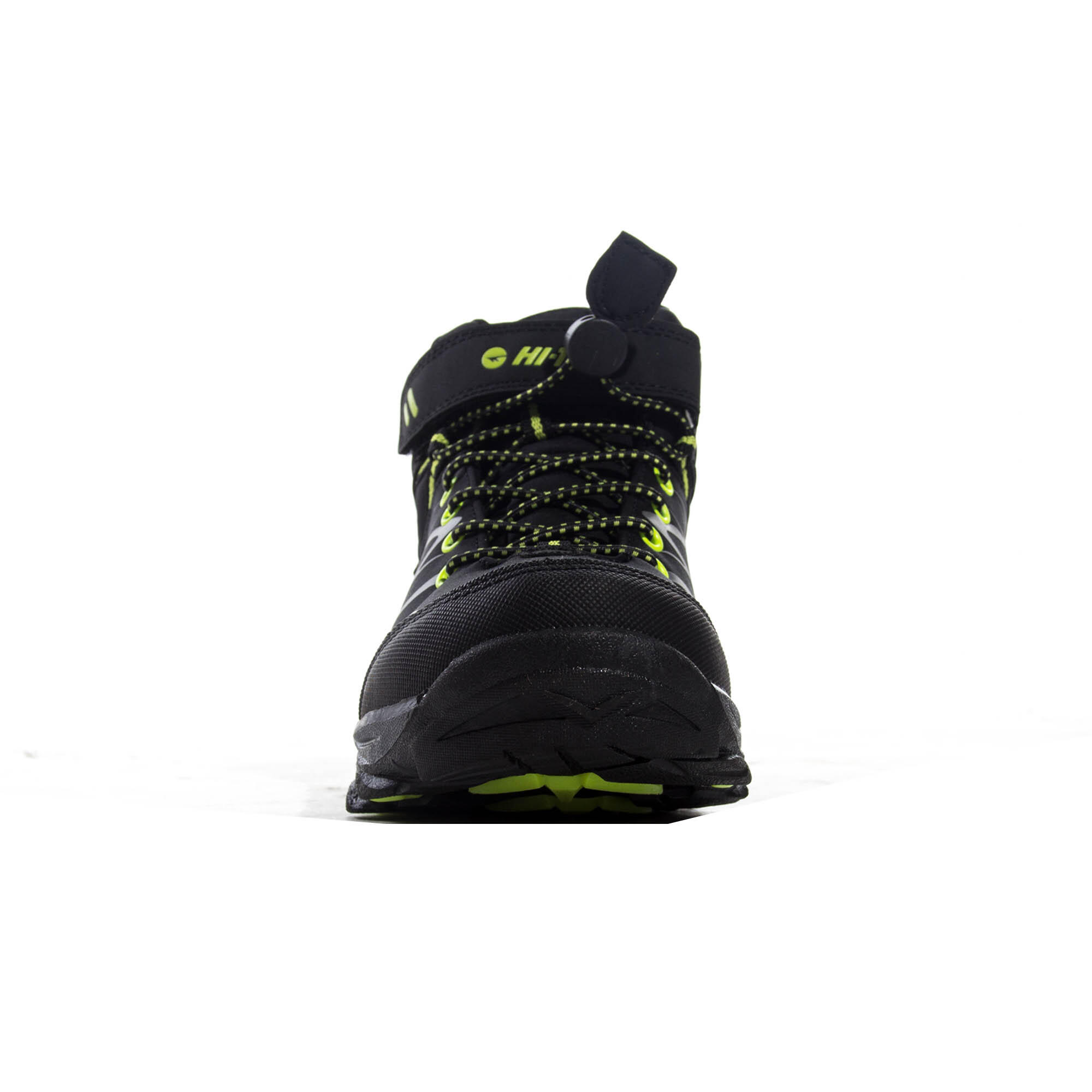 HI-TEC Hi-Tec Blackout Mid Wp Jr Wandelschoenen Hoge Hiel ZWART/LIMOEN 31 4/7