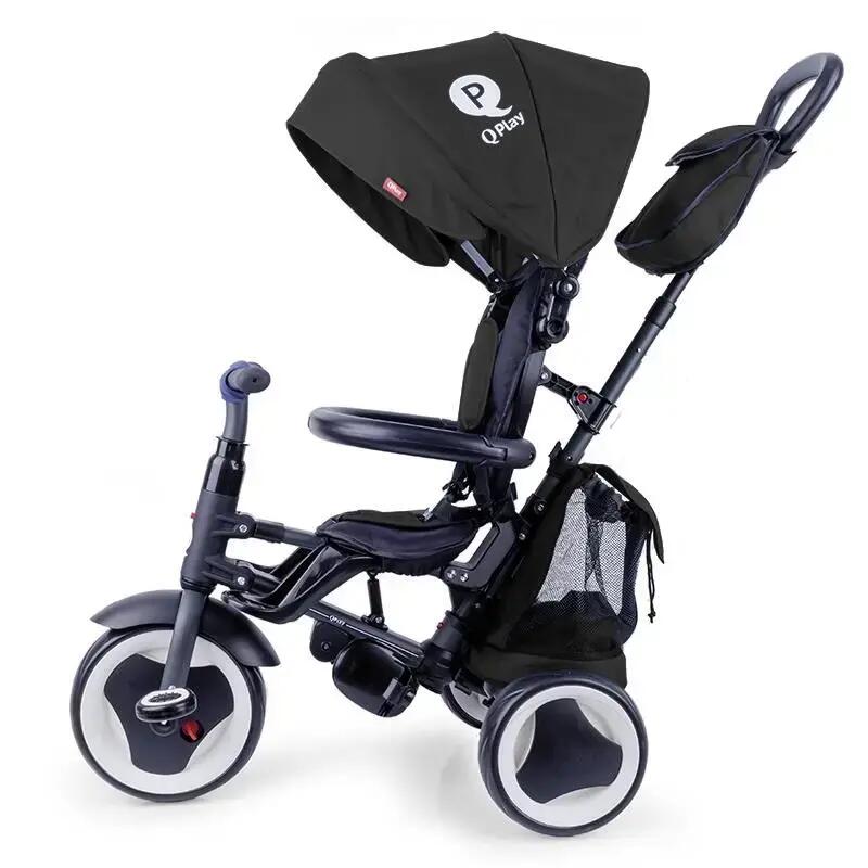 Tricicleta pliabila Qplay Rito PLUS Negru 3/6