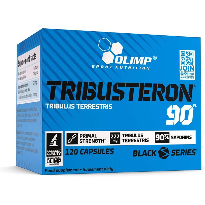 Boostery testosteronu Olimp Tribusteron 90 - 120 Kapsułek