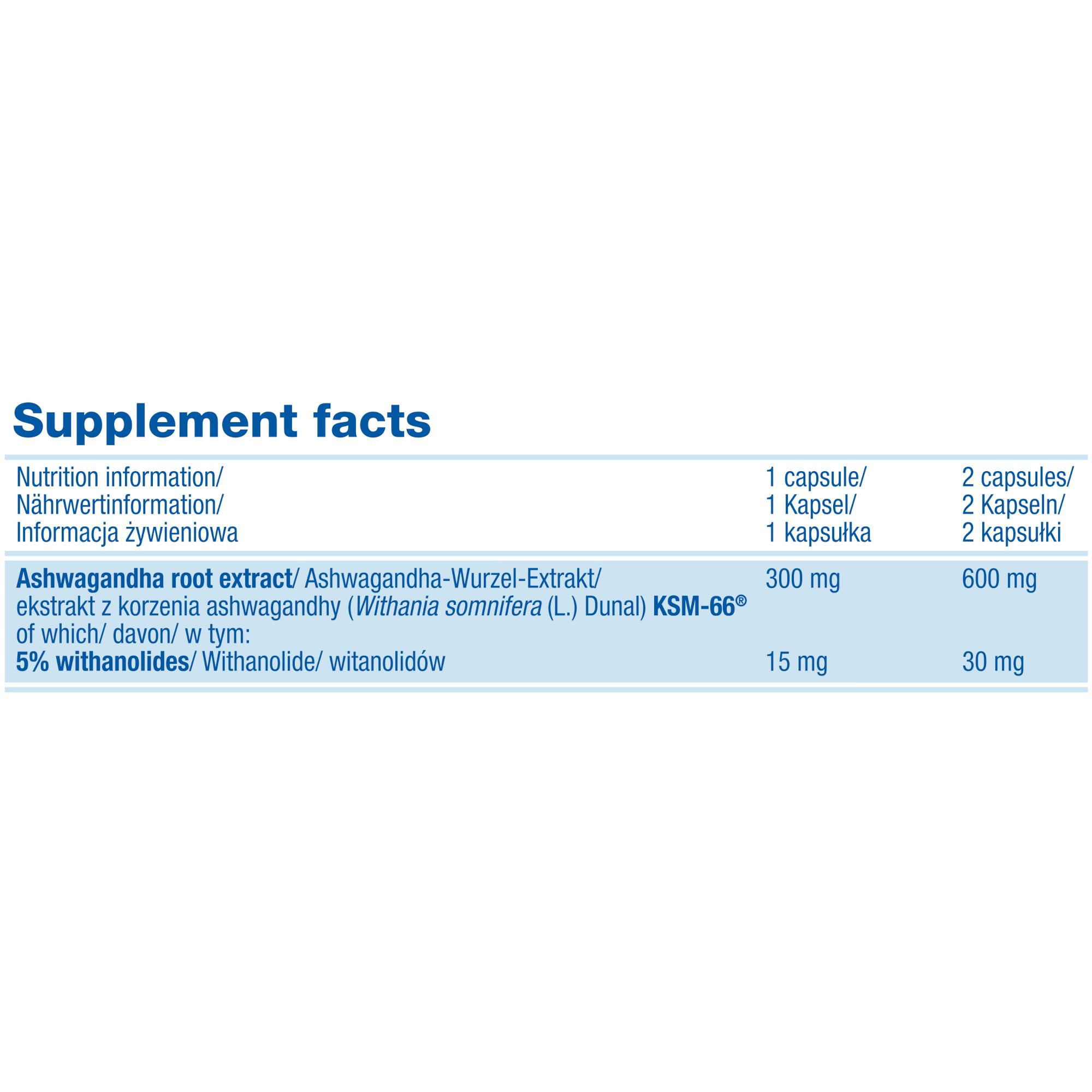 Ashwagandha - Ashwagandha 600 Sport (60 Kapseln) 3/3