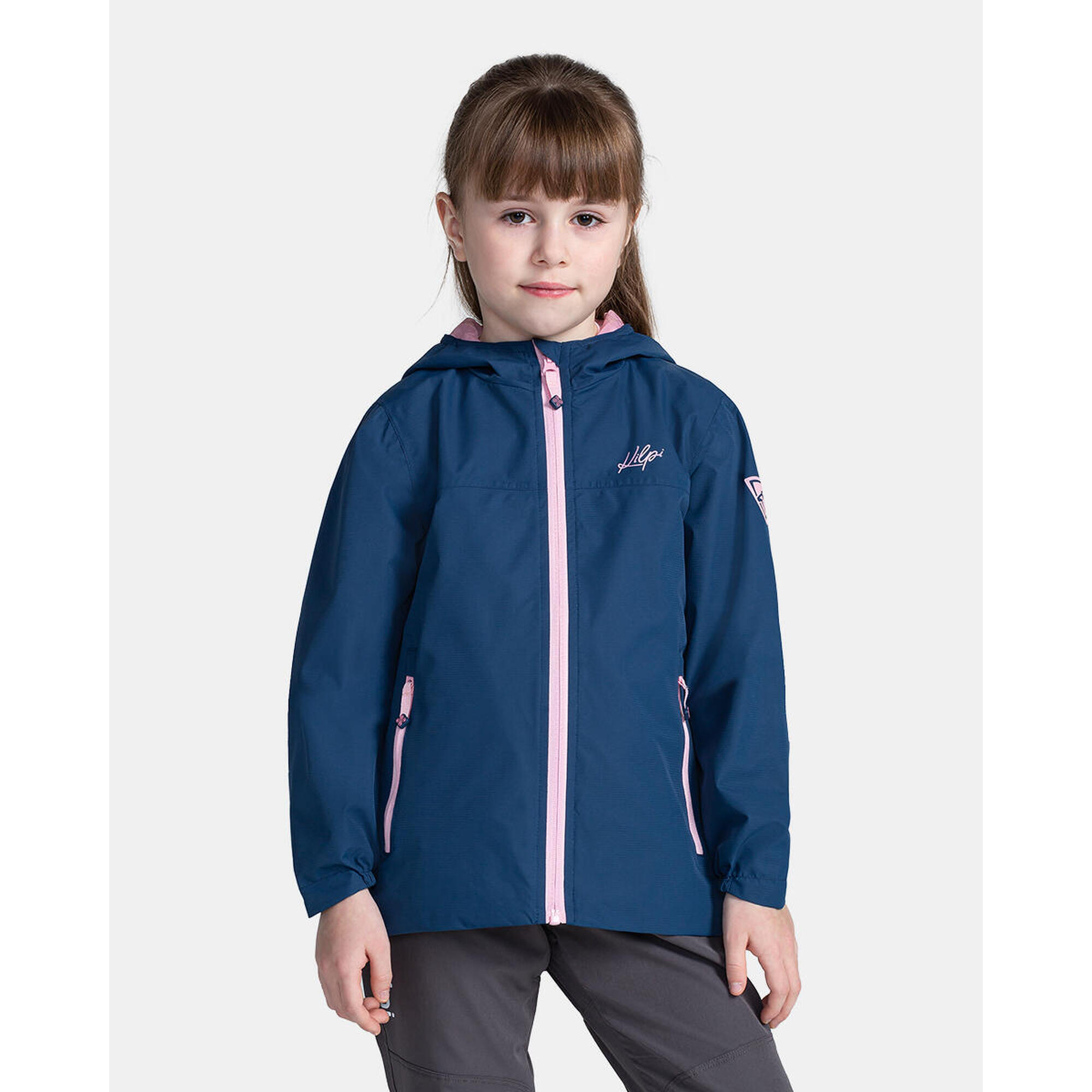 Kilpi - Veste D'Extérieur Pour Fille Kilpi Orleti-jg - Softshell - Bleu|rose - Decathlon