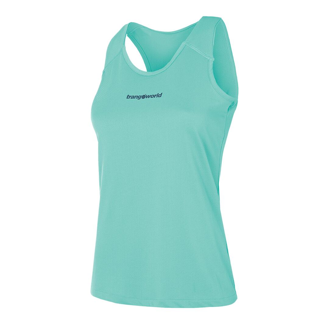 TRANGOWORLD Camiseta sin mangas para Mujer Trangoworld Skane Azul