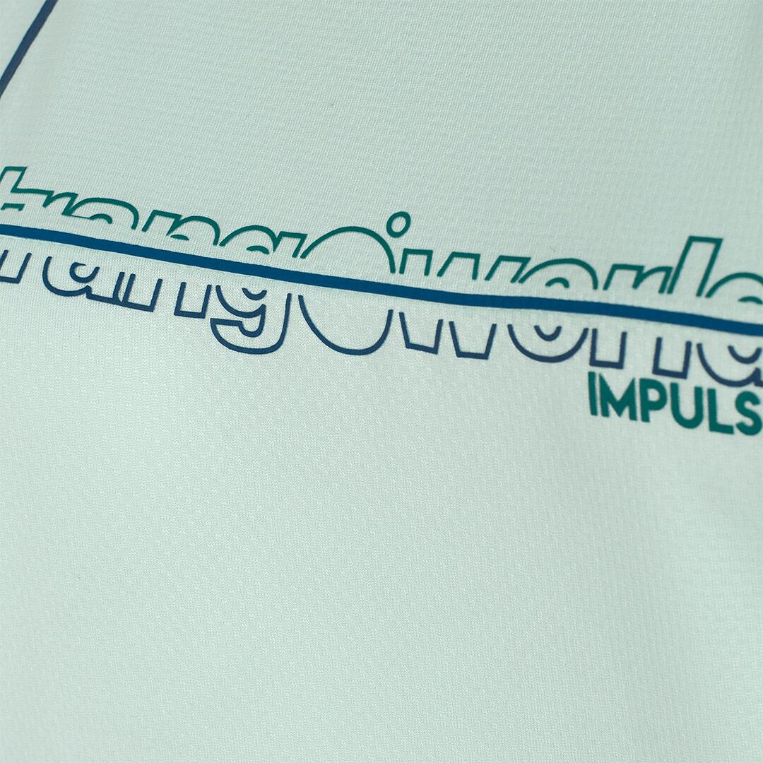 Camiseta de Trail Running para Mujer Trangoworld Danxia Azul/Azul 2/6