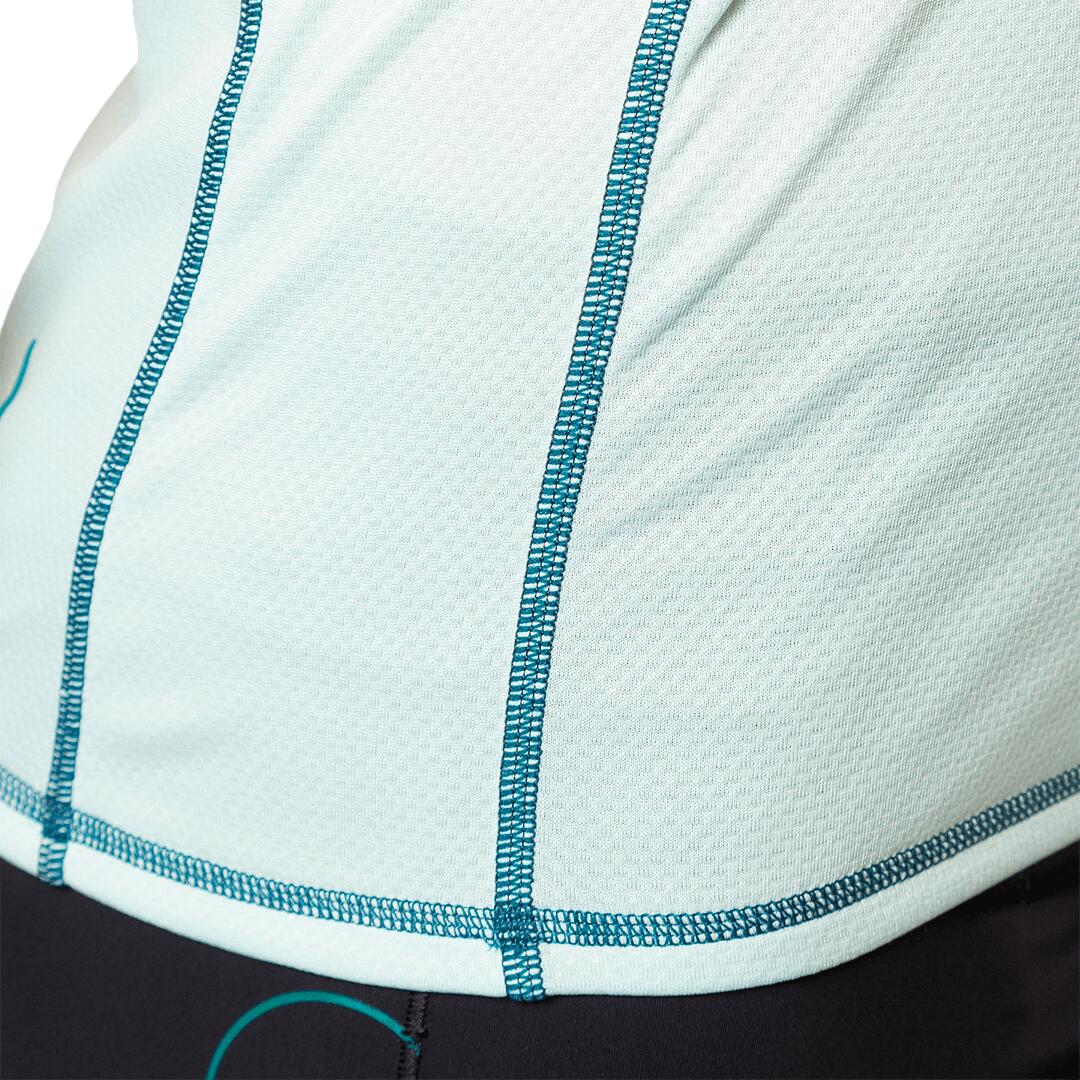 Camiseta de Trail Running para Mujer Trangoworld Danxia Azul/Azul 5/6