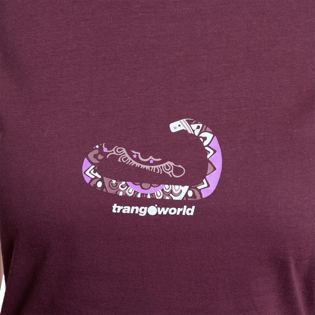 Camiseta para Mujer Trangoworld Lorte Gris 5/6