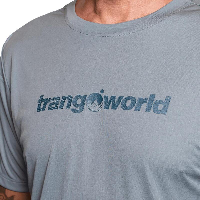 Camiseta de manga corta para Hombre Trangoworld Cajo th Gris