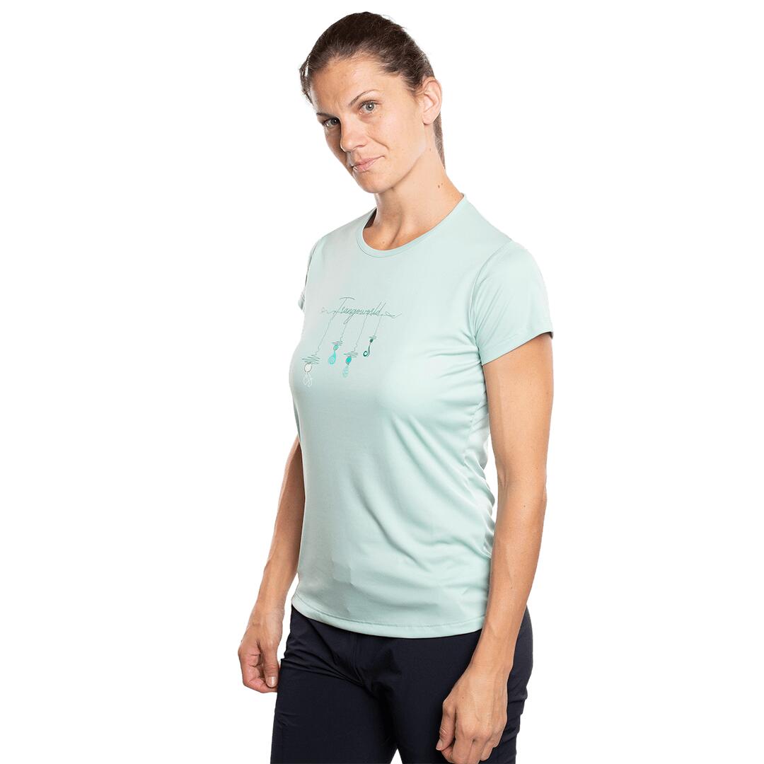 Camiseta para Mujer Trangoworld Zalabi Azul 3/6
