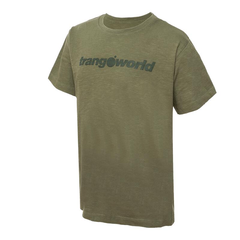 Camiseta de manga corta para niños Trangoworld Lieza Verde