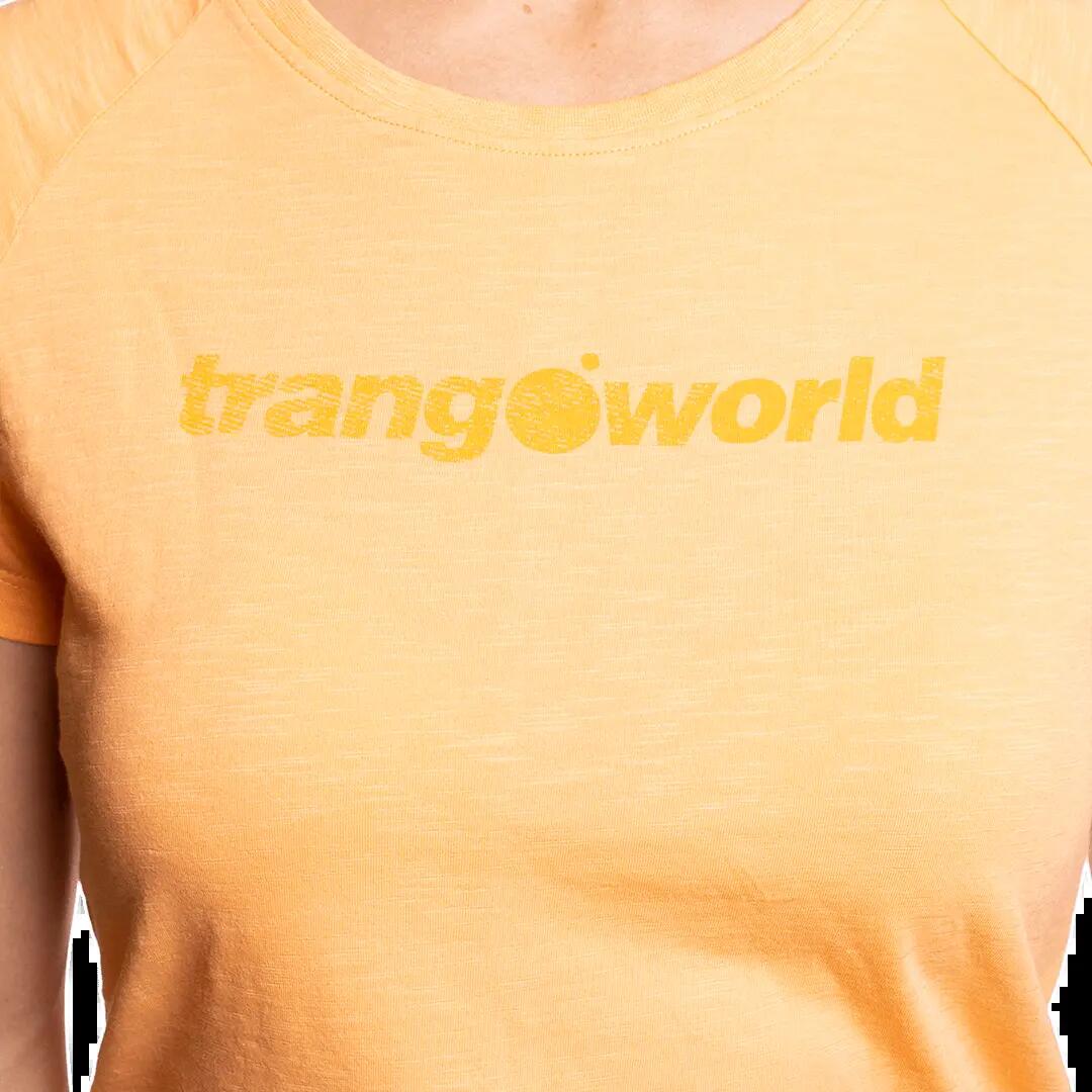 Camiseta para Mujer Trangoworld Azagra th Negro/Naranja 5/6