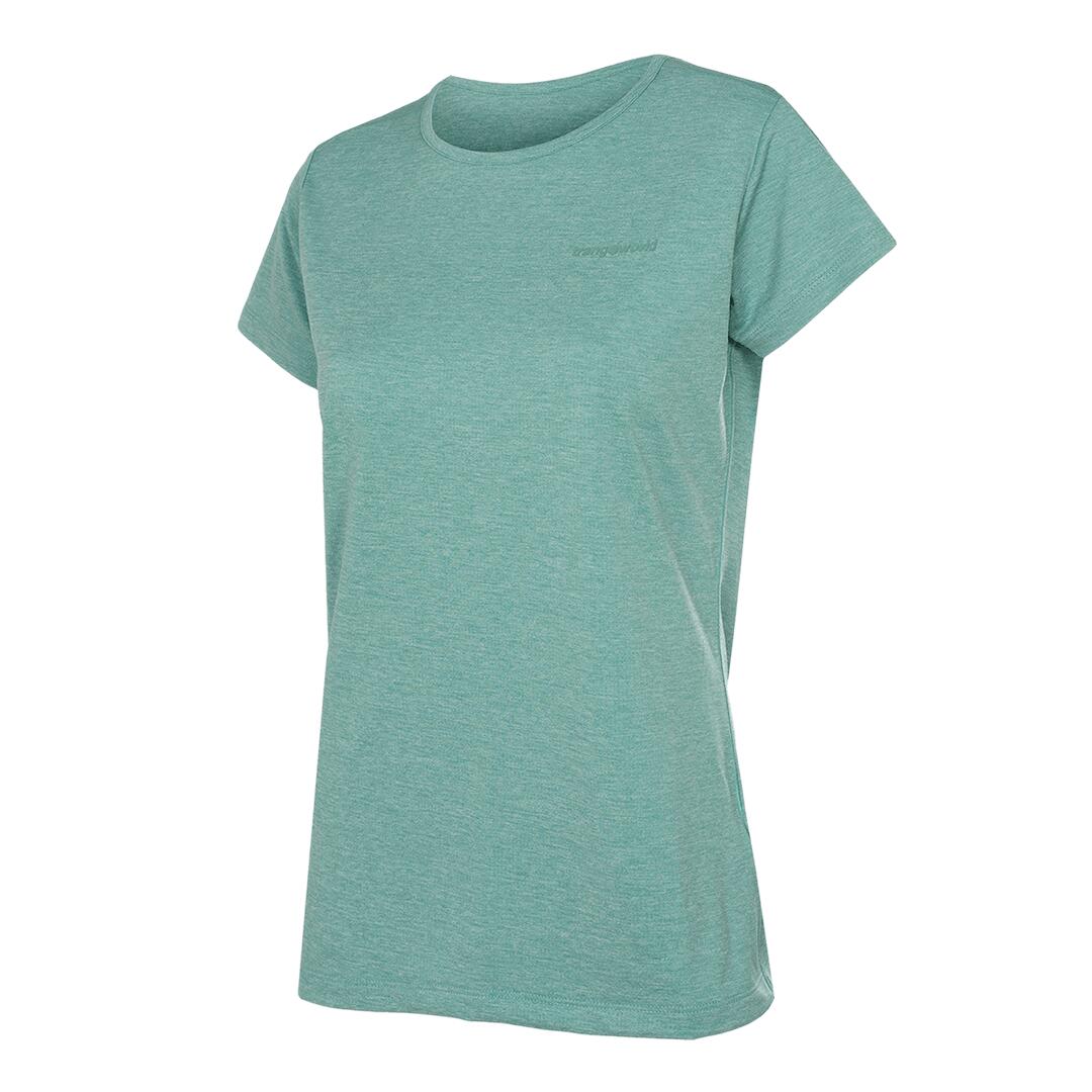 TRANGOWORLD Camiseta para Mujer Trangoworld Rjavina Verde protección UV+30