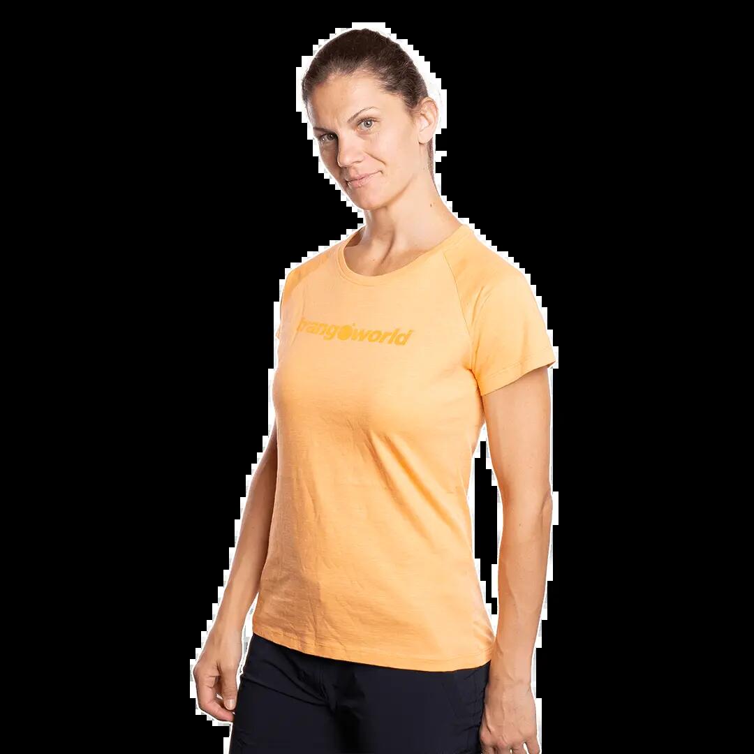 Camiseta para Mujer Trangoworld Azagra th Negro/Naranja 3/6